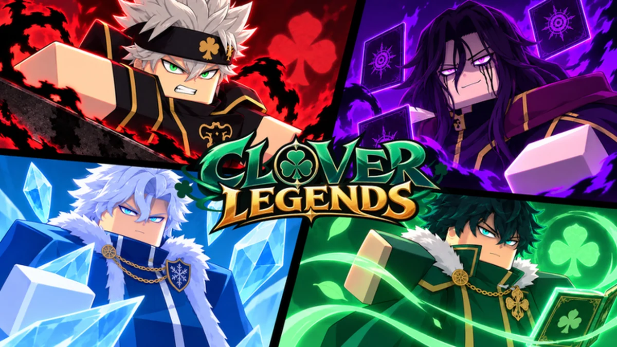 Official Clover Legends magic characters